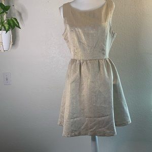 💕 Gold Metallic Dress